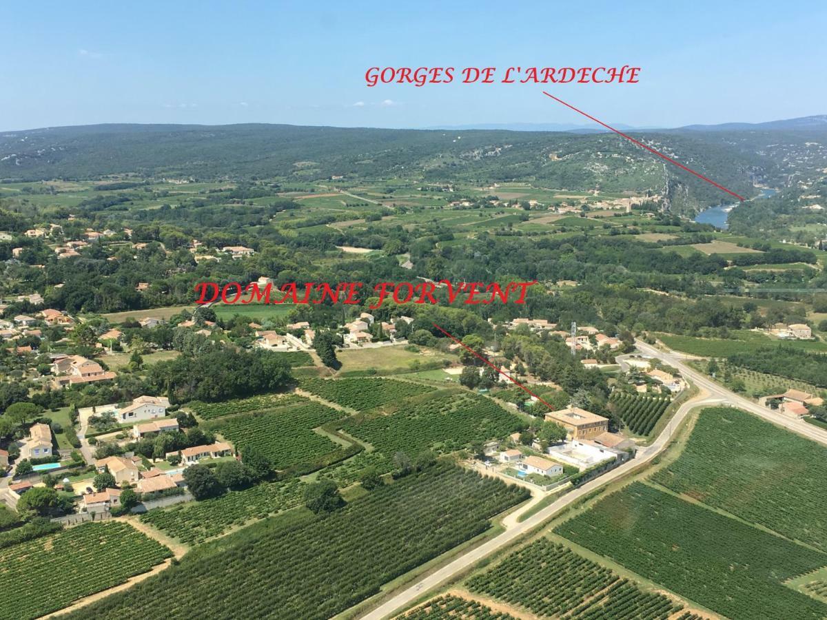 Domaine Forvent Bed & Breakfast Saint-Julien-de-Peyrolas Exterior photo